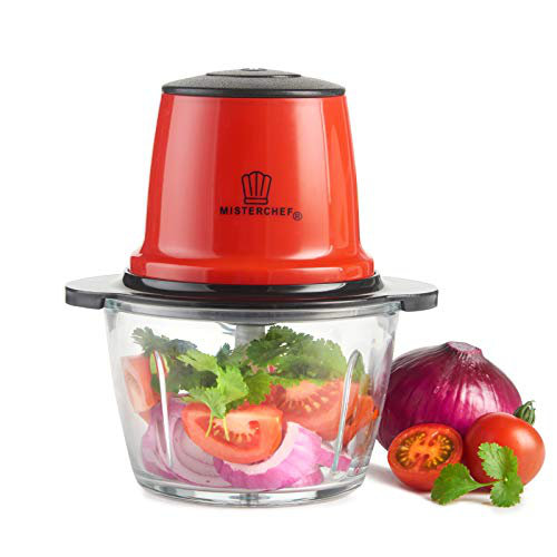 MisterChef® 6L Mini Chopper Mini Food 3 Bilevel Blade Energy Saver